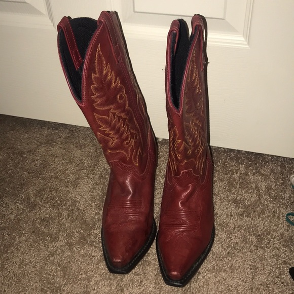 Red Laredo Boots - Picture 1 of 4
